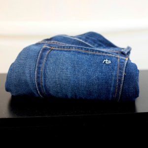 Slim Straight Mid Indigo Jean